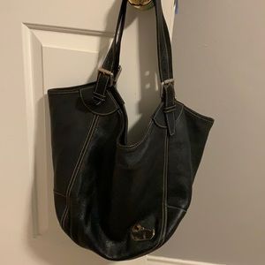 Dooney & Bourke black leather purse